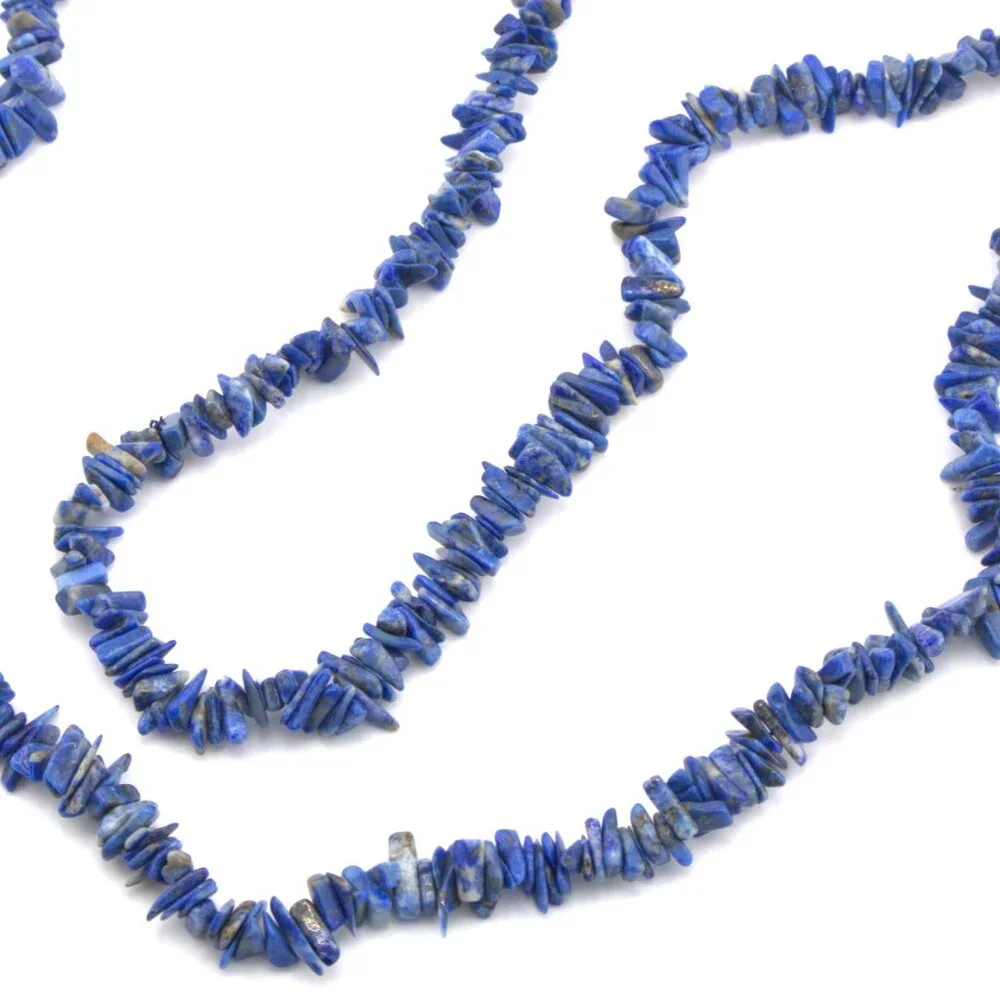 Authentic Vintage Native American Lapis Lazuli Necklace Handmade Navajo Jewelry*